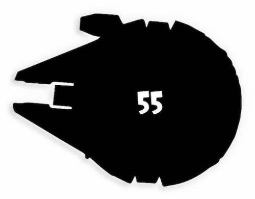 55 Millennium Falcon
