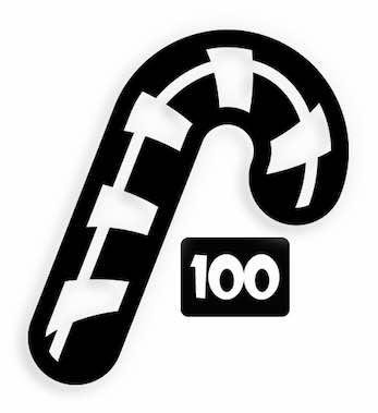 100 Candy Cane