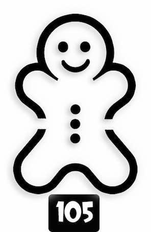 105 Gingerbread man