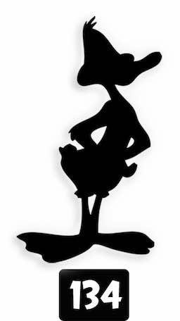 134 Daffy Duck