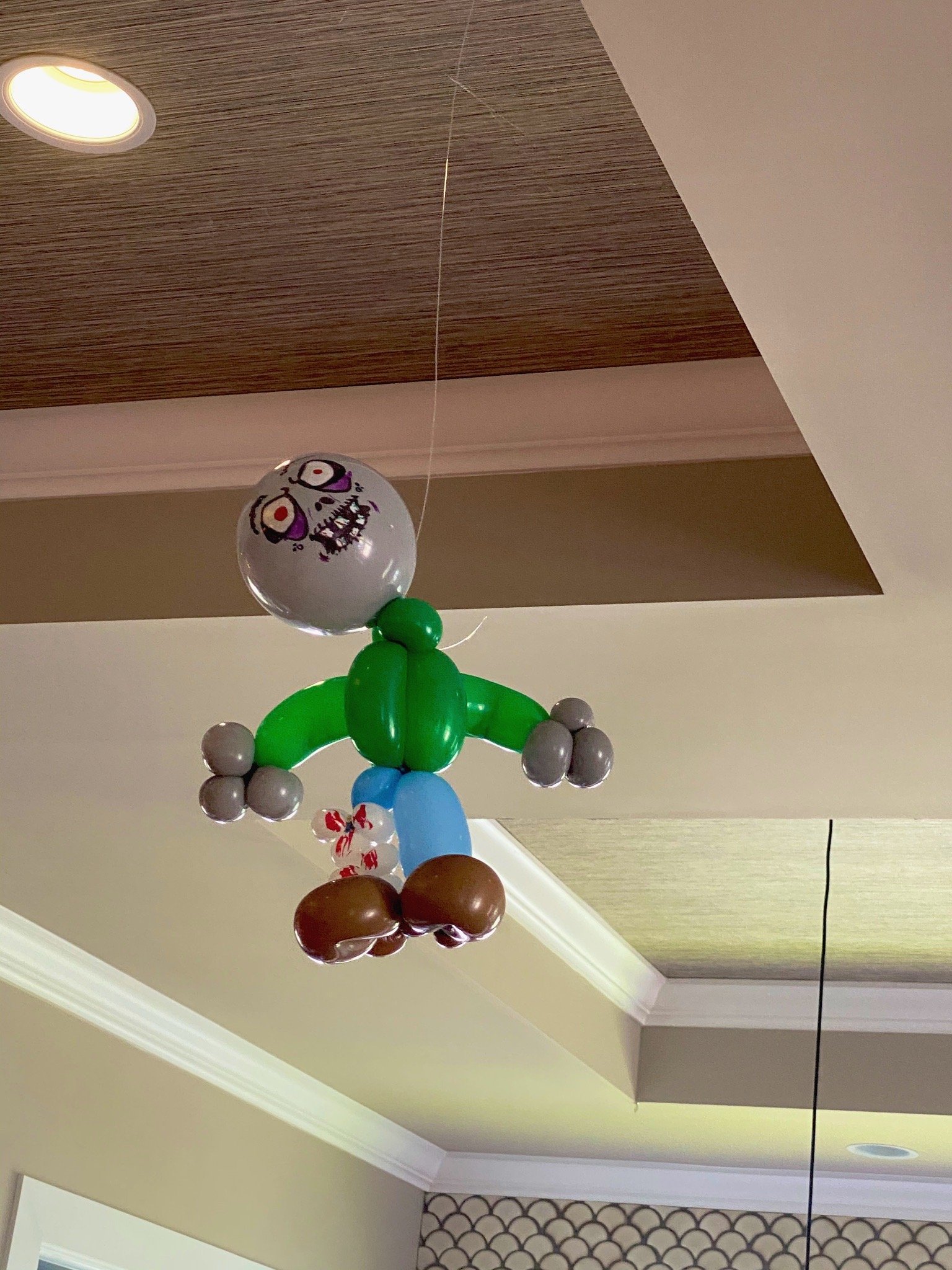 Halloween decor for corporate event at Florida venue